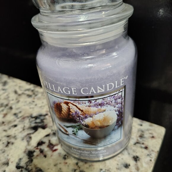 Lavender Vanilla Candle by Village Candle - Picture 5 of 5